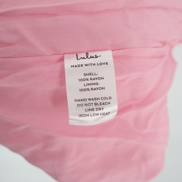 Lulus Ashlea Mini Dress Women Medium Orange Floral Lined Sweetheart Neck Smocked - Picture 3 of 8